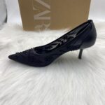 Premium Floral Embroidered Pointed Toe Mules - Elegant Party Wear Heels - Image 4