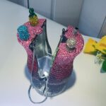 Luxury Cocktail Drink Shaped Crystal Evening Clutch Bag - Image 2