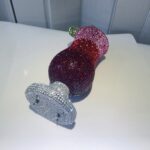 Luxury Cocktail Drink Shaped Crystal Evening Clutch Bag - Image 3